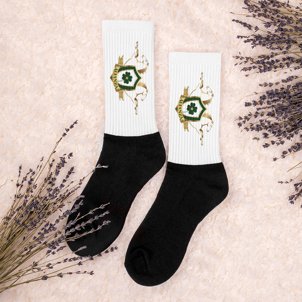 Alianza Socks - Black & White