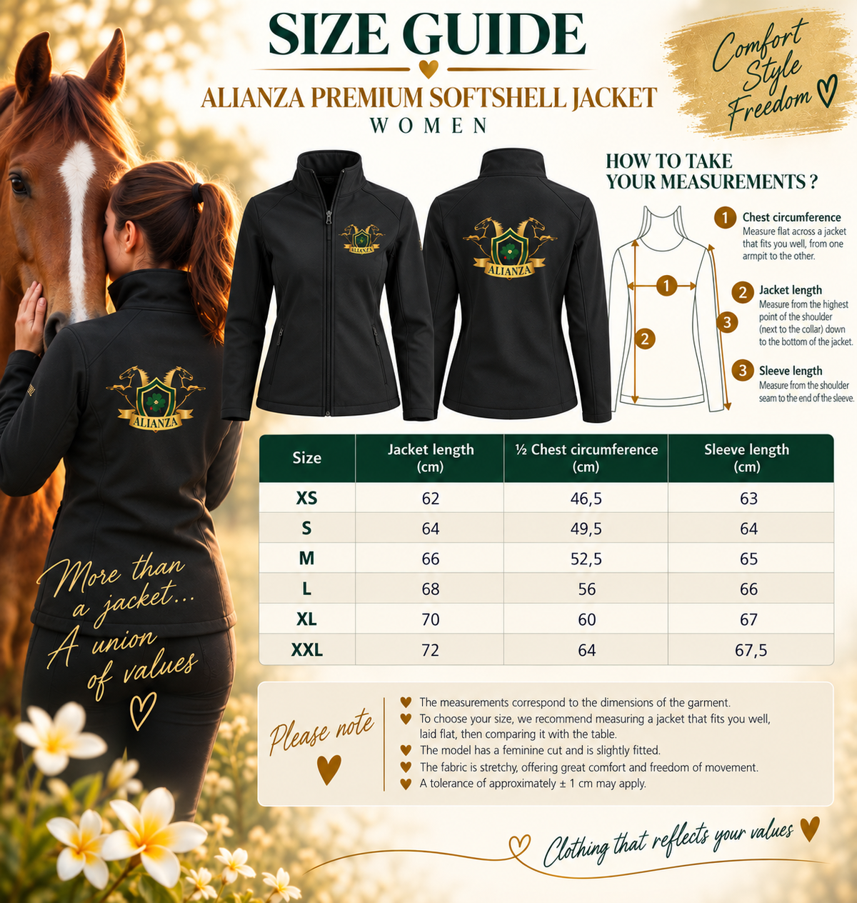 Veste softshell Premium Alianza – Femme – Logo Poitrine & Dos