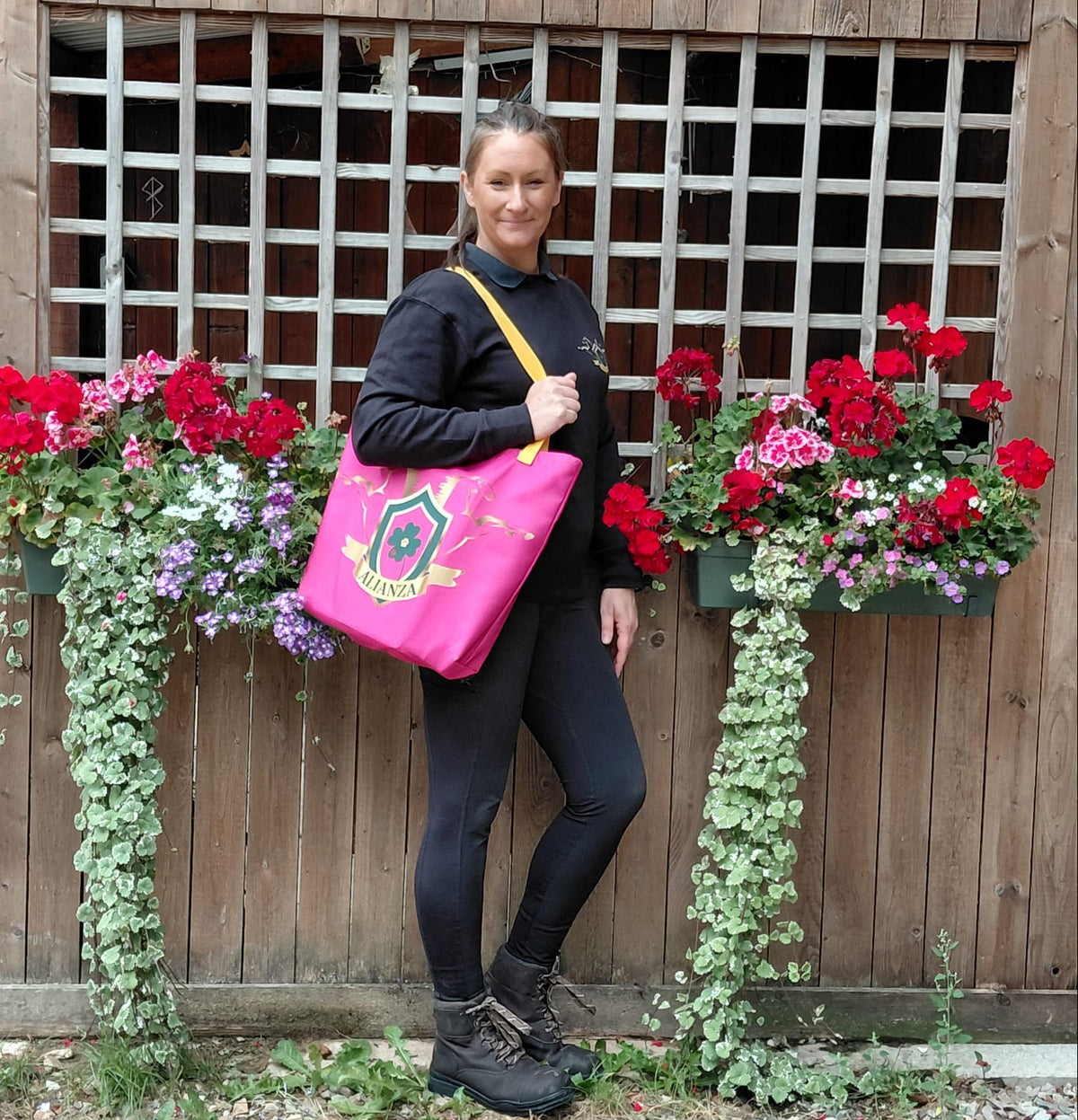 Grand sac Alianza Fuchsia (41x51cm)