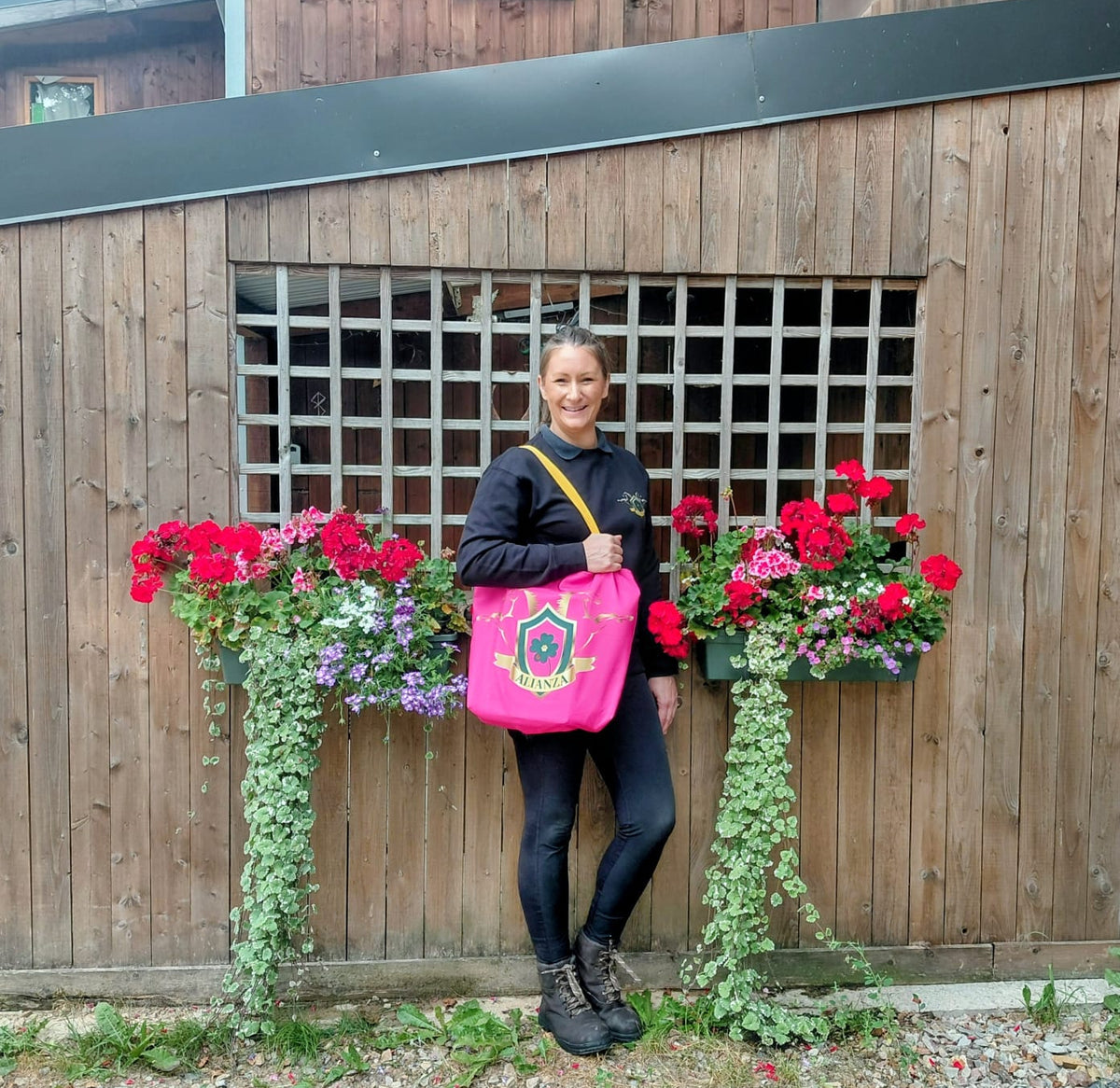 Grand sac Alianza Fuchsia (41x51cm)