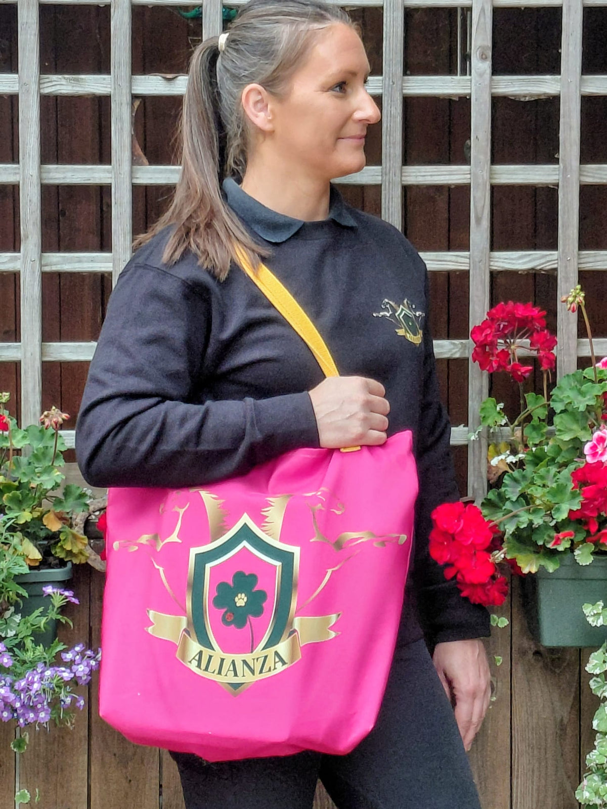 Grand sac Alianza Fuchsia (41x51cm)