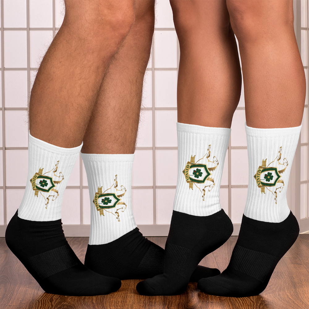 Alianza Socks - Black & White