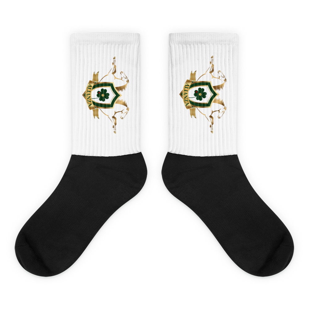 Alianza Socks - Black & White