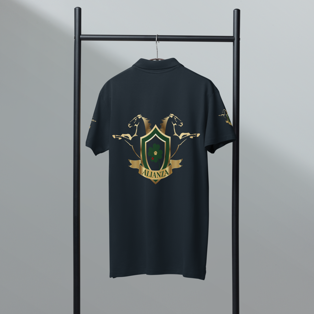 Alianza Unisex Polo Shirt - Basic - Logo in the back