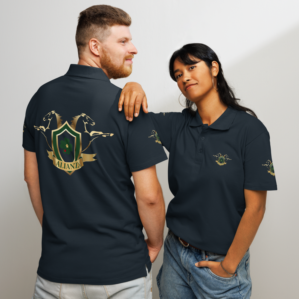 Alianza Unisex Polo Shirt - Basic - Logo in the back