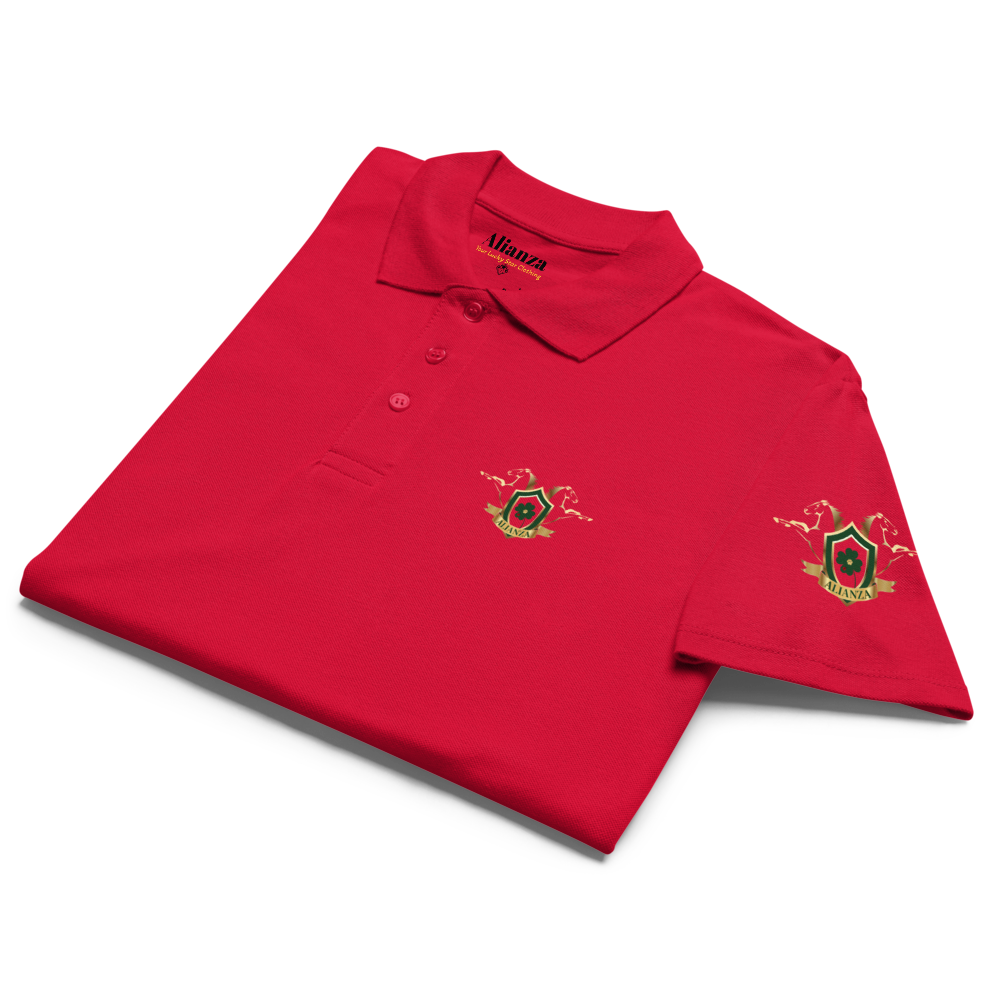 Alianza Unisex Polo Shirt - Basic - Logo in the back
