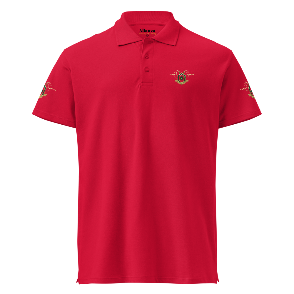 Alianza Unisex Polo Shirt - Basic - Logo in the back