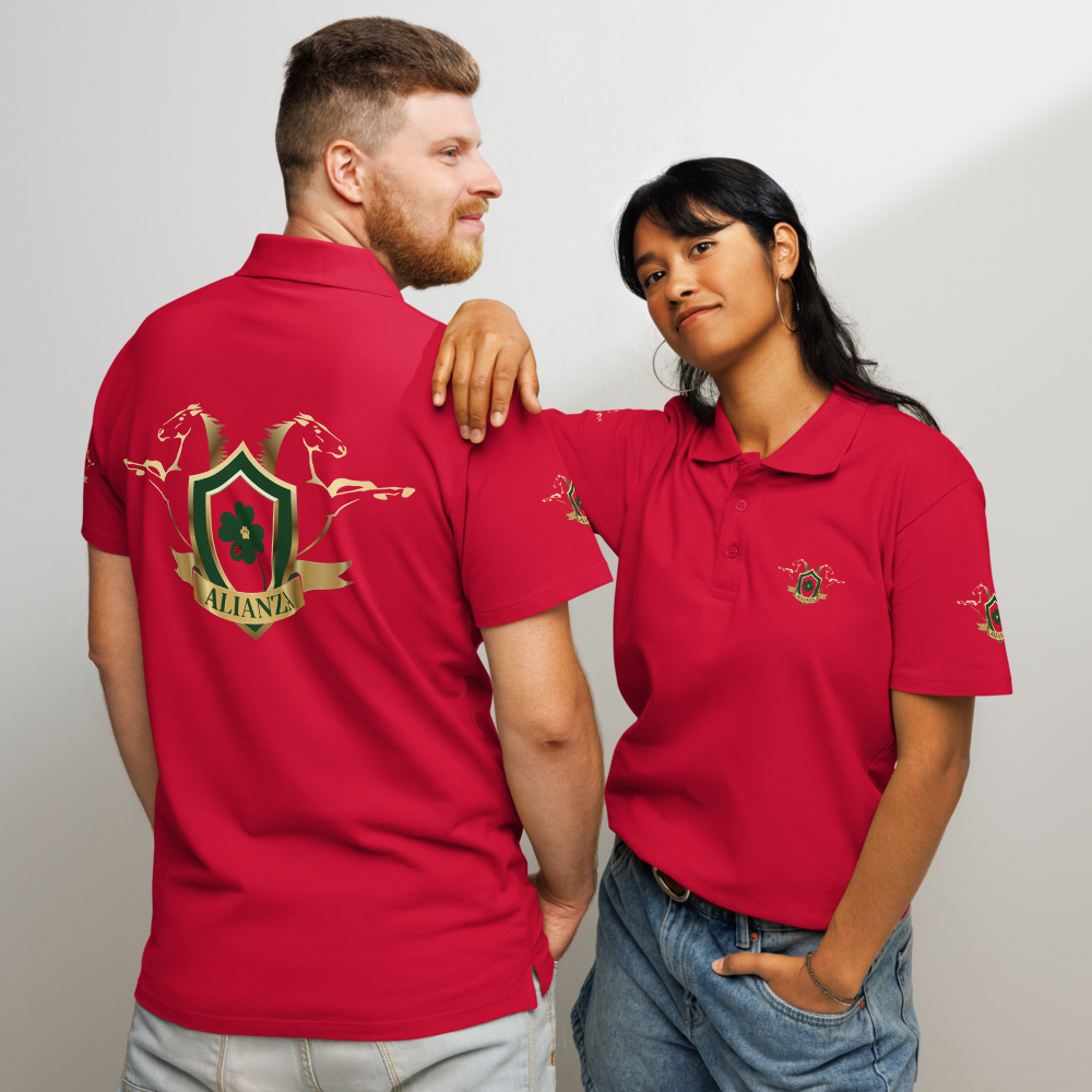 Alianza Unisex Polo Shirt - Basic - Logo in the back