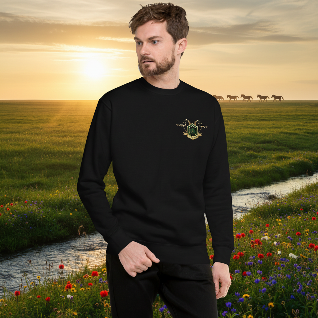 Sweatshirt Unisexe Premium Alianza - Logo sur la poitrine uniquement