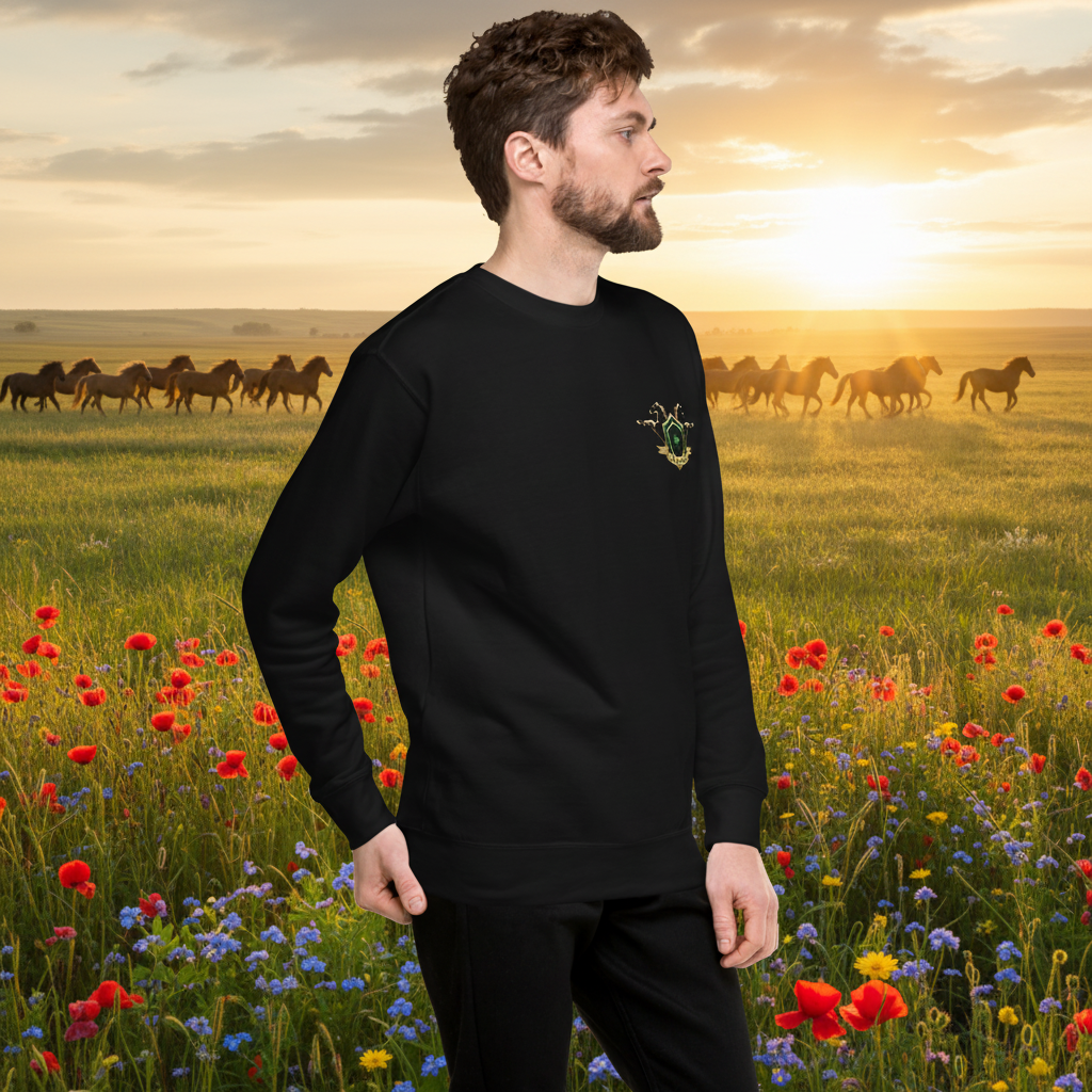 Sweatshirt Unisexe Premium Alianza - Logo sur la poitrine uniquement