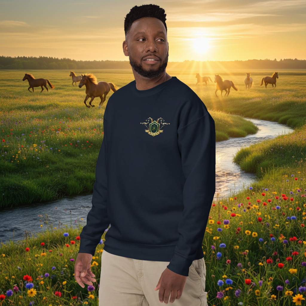 Sweatshirt Unisexe Premium Alianza - Logo sur la poitrine uniquement