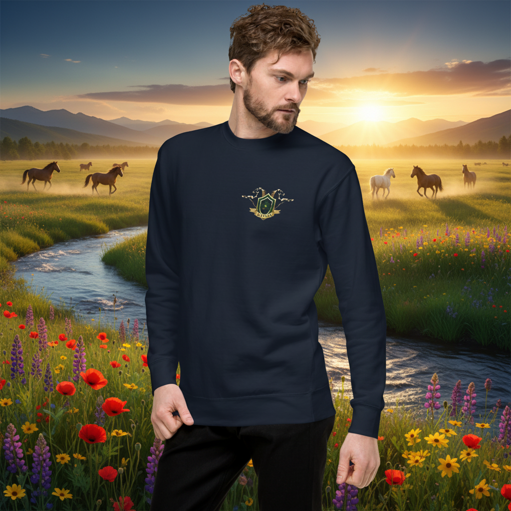 Sweatshirt Unisexe Premium Alianza - Logo sur la poitrine uniquement