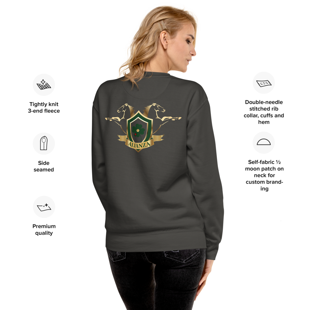 Unisex Alianza Sweatshirt - with back printed logo